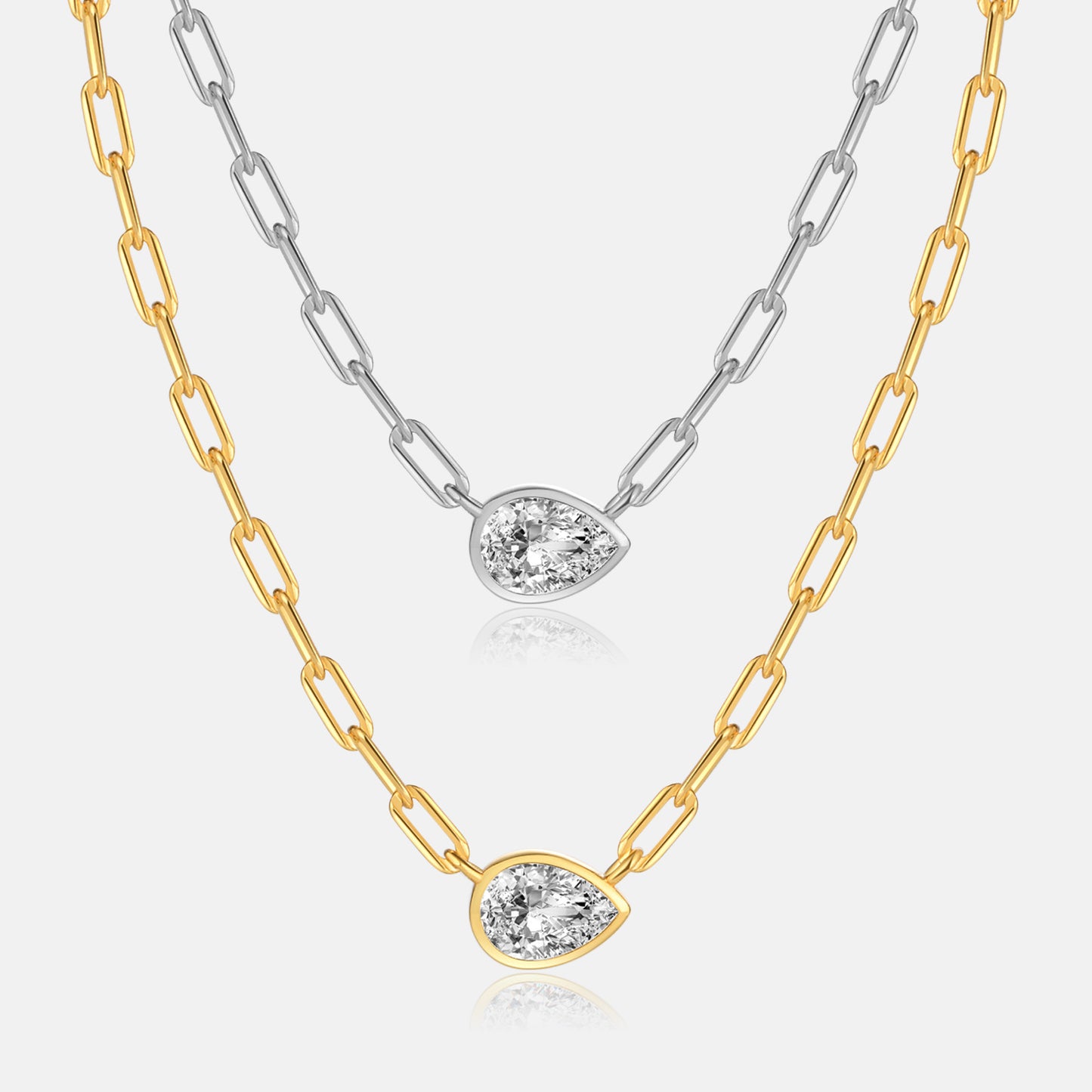 S925 Silver Diamond Versatile Simple Retro Premium Necklace