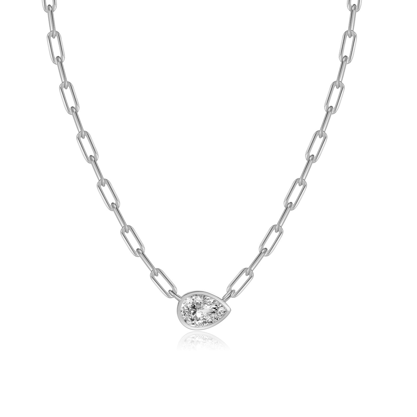 S925 Silver Diamond Versatile Simple Retro Premium Necklace