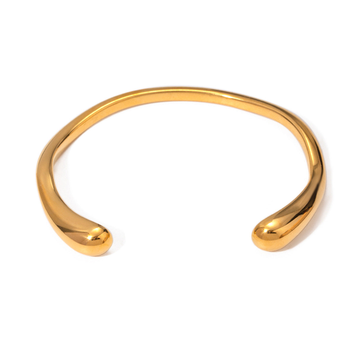 Irregular 18K Gold Stainless Steel Bracelet